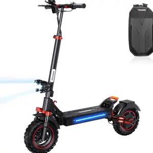 iScooter Electric Scooter, 40/43/50 Miles Long Range & 28/38 MPH Top Speed E Scooter, 10/11/12" Offroad Pneumatic Tire Scooter for Adults with Turn Signals, Double Braking Systems, APP and Storage Bag