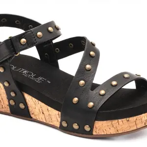 Corkys Revolve Wedge Black