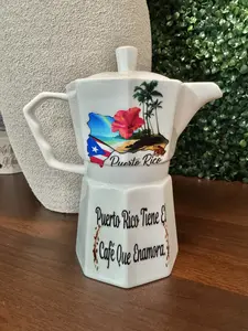 Caribbean Coffee Server 20oz | Dominican Republic, Puerto Rico & Cuba Coffee Carafe