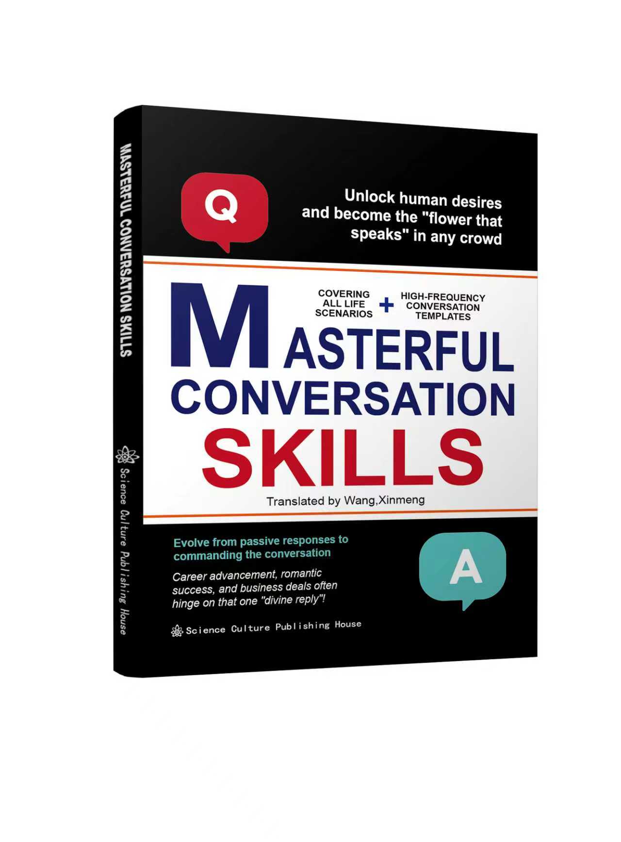 【FY Books】Masterful Conversation Skills — Question & Answer Classics, Social Eloquence Secrets #Summervibes English English Paperback Crowd Desires