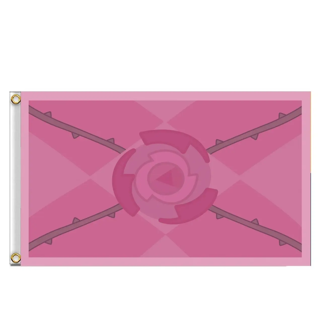 Steven Universe - Rose Quartz Battle Flag banner any size tapestry wall decoration