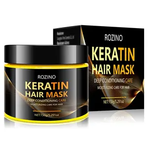 Keratin Hair Mask, Long-term Moisturizing Hair Mask, Hair Care Mask for Dry & Damaged Hair, Hair Care  Product for Women & Men
