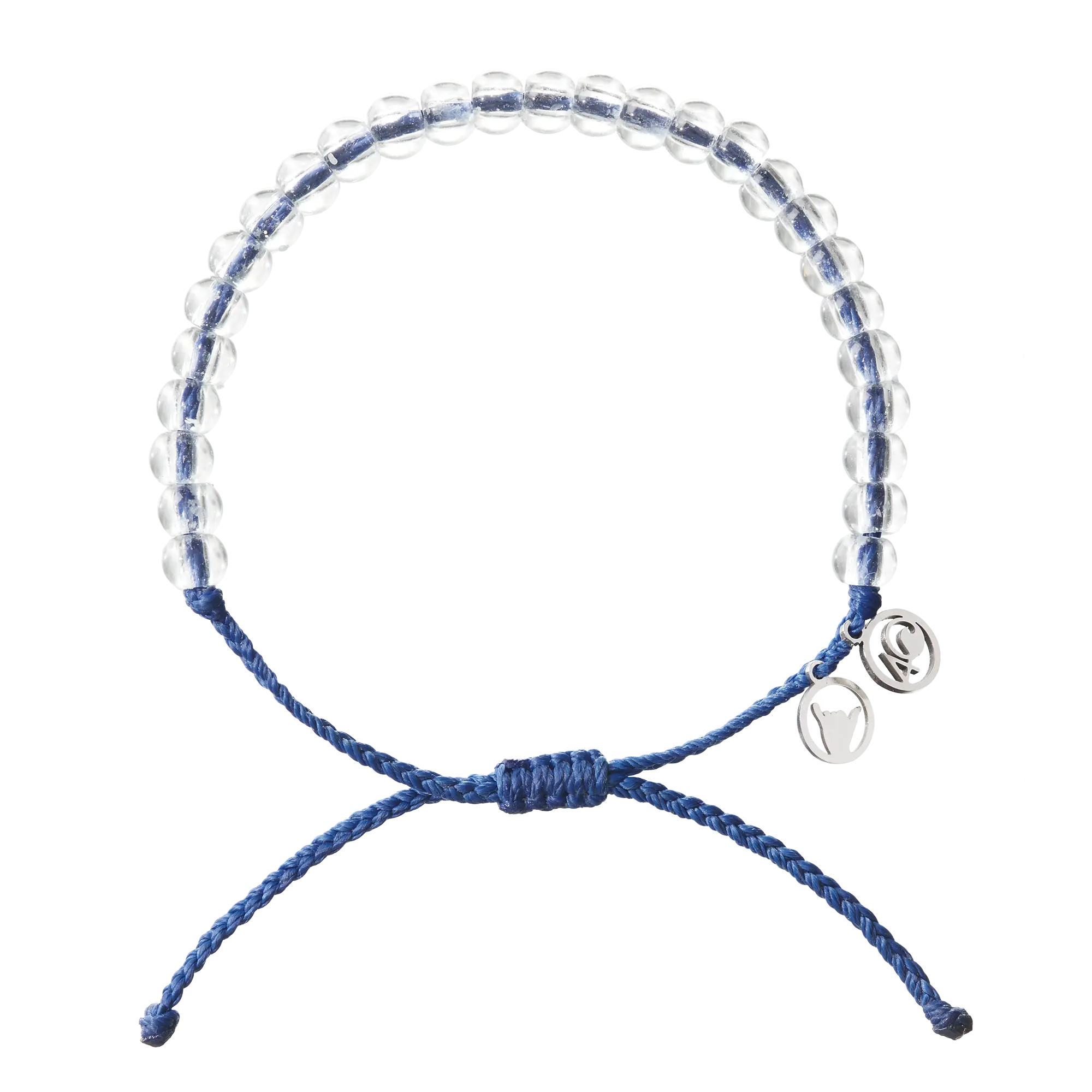 4ocean Signature Blue Beaded Bracelet 4ocean Signature Blue Beaded Bracelet