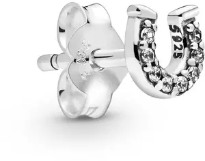 Pandora My Lucky Horseshoe Single Stud Earring 298369CZ