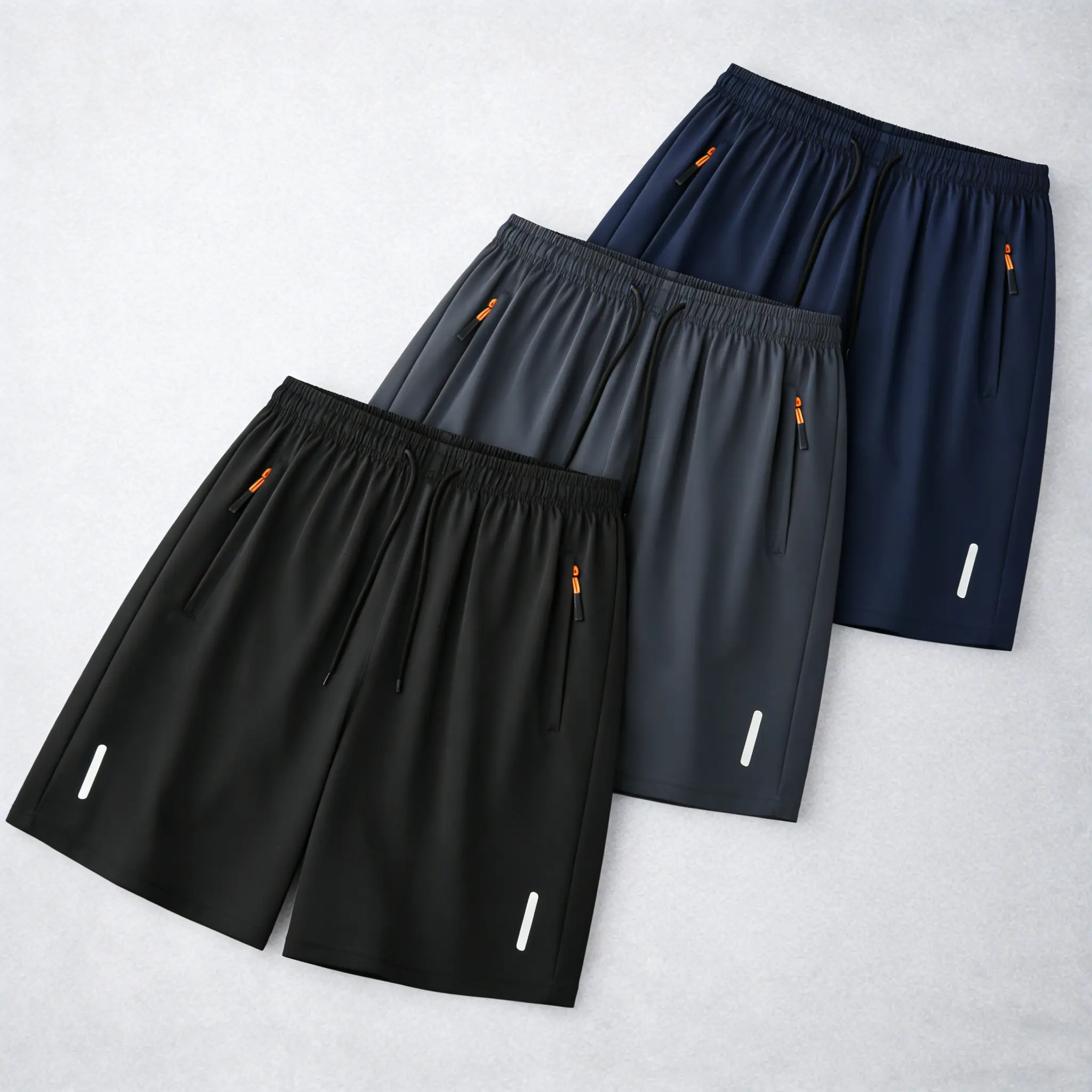 Black + Dark Gray + Dark Blue