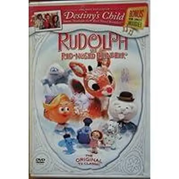 USED Book - Rudolph the Red Nosed Reindeer with Destiny's Child CD (DVD)