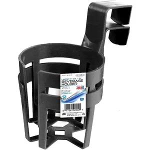 Large Plastic Cup Holders - Bulk Pack of Sturdy Drink Carriers for Parties, Events & Restaurants - Disposable or Reusable Beverage Trays Mug Drinkware