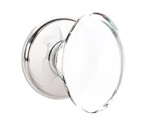 Emtek 8510HT Dummy , Watford Rosette , Hampton Crystal Knob