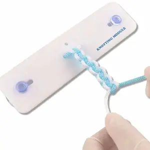 Knot Tying Kit Knot Trainer Instrument Tool to Practice Knots Suture Board Simulator Gift for Medical & Nursing Students for Knotting Tie Techniques