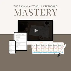 The FretboardFix - Dry-Erase Fretboard Trainer
