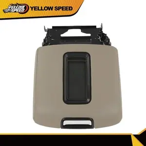 Brown Center Console Armrest Lid Fit For 2015-2019 Chevrolet GMC Tahoe Yukon