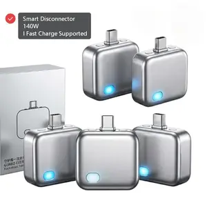 140W Physical-Disconnect Battery Guard, Auto & Self-Eject Charger with Smart Auto-Stop Charging, Anti-Overcharge Accessory for Mobile Phones, Laptops & Tablets (Safe Overnight Charging), Accessories
