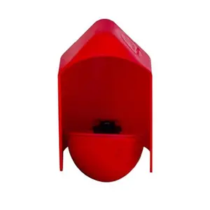 RentACoop DIY Waterer Kit - Auto-Fill Big Cups with Inserts - Great for Chickens, Ducks, Geese, and Turkeys- 6 Pack with Inserts and Anti-Dirt Cup Covers