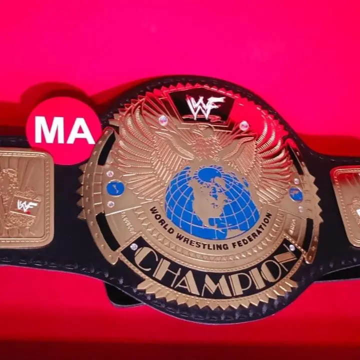 BIG Eagle Attitude Era Wrestling Championship Replica Zinc Belt Adult Size 4mm Without HardCase