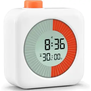 X-TIM27 Digital Visual Timer 60-Minute Countdown (3-in-1) for Kids & Adults, Handy Time Management Tool, Classroom Essential, Ideal Back-to-School Teacher Gift - Fits Homeschool, Kitchen, ADHD Users Circle Mechanical