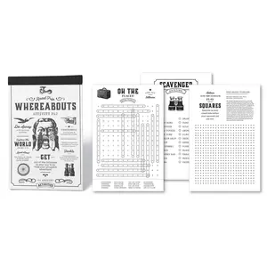 {Gibbs Smith} Road Trip Reporter-Style Activity Notepad