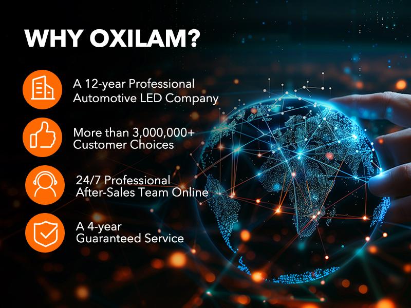 OXILAM 2026 Upgraded 9005 HB3/9006 HB4/H11/H9/H8/9004/9007/9008 H13/9012/H4/H1 LED Bulbs,High/Low Beam Headlight Bulbs,Fog Lights Bulbs, 120W 42000LM Super Bright 6500K Cool White with High-Speed Cooling Fan,No Flicker,IP68,Plug and Play