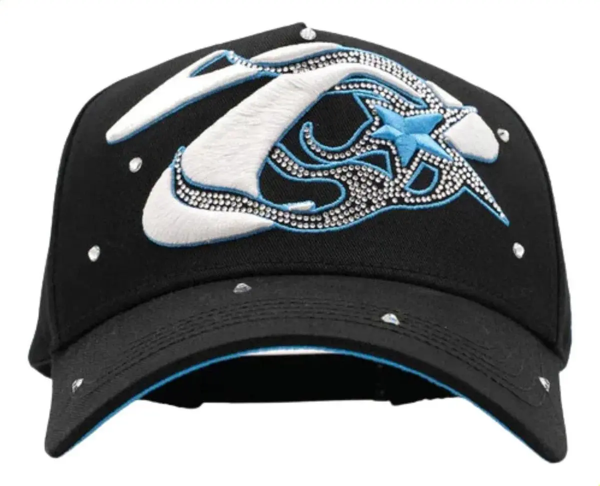 Classic 31 Sombreros Treinta Y Un Cap With T Star & Blue Star Motif
