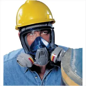 212 MAIN MSA 454-10028995 Twin Adv3000 Facepiece Assy - Medium Size, Rubber & Silicone, Full Coverage Wrap-Around Face Cover, Protective Gear