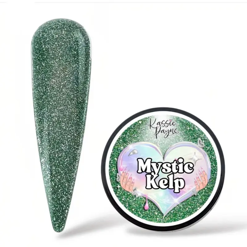 “ Mystic Kelp” REFLECTIVE Loose Glitter by Kassie Payne especially designed for GQ kit