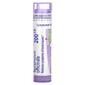 Boiron Symphytum Officinale, 200CK, Bone Pain Relief, Approx 80 Pellets