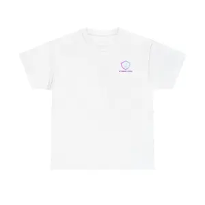 White Wynning Cards Unisex Heavy Cotton Tee Casual Classic Fabric Menswear Shirt Top Basic Fashion Personalized