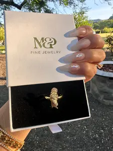 Dainty San Judas Tadeo Ring