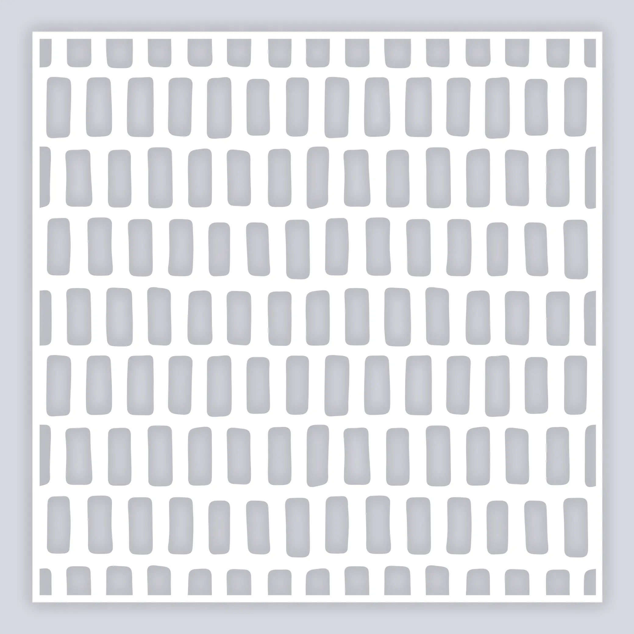 Brick Grid Full Clay Stencil