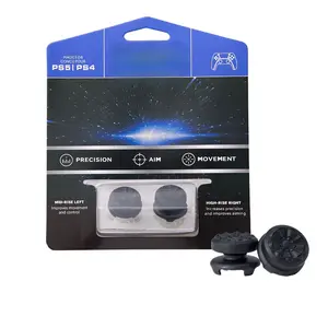 New FPS Thumbsticks, Performance Soft Thumbsticks, High-rise & Mid-rise Concave Thumb Grips, Gaming Controller Thumbstick, Console Accessories for PS4/PS5
