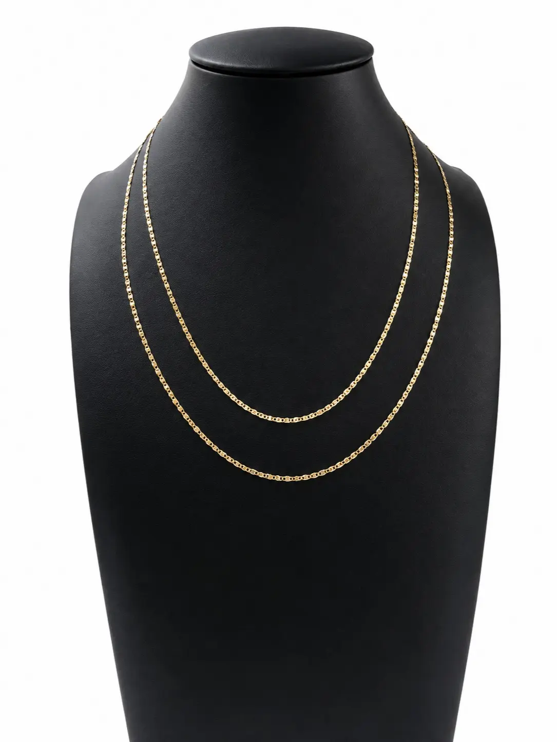 14K Solid Gold 1.5mm Chain Necklace