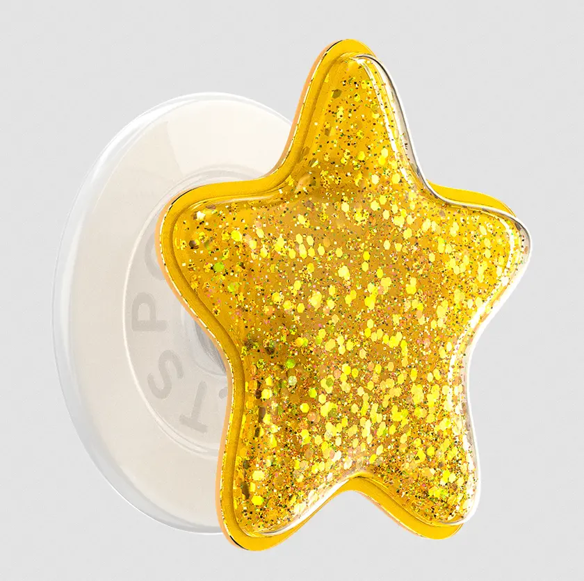 popsockets Tidepool Squishy Star Gold  MagSafe PopGrip