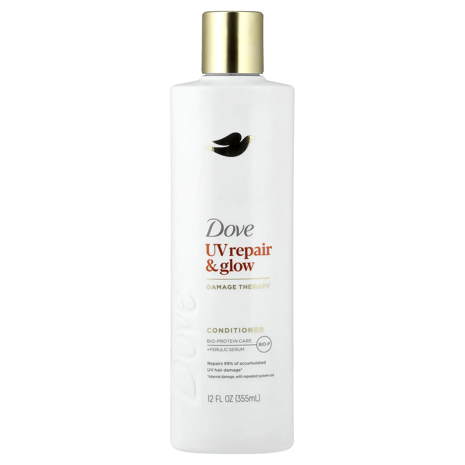 Dove UV Repair & Glow, Damage Therapy Conditioner, 12 fl oz (355 ml)