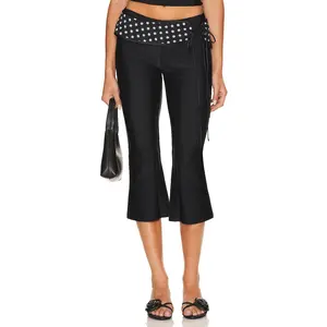 Fait Par Foutch Marie Capri in Noir W/ Polka Dot