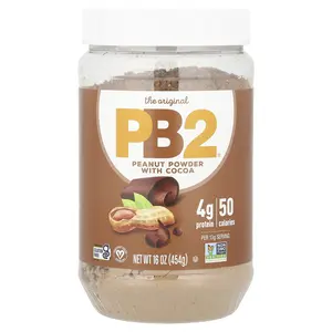 PB2 Foods Peanut Butter Powder with Cocoa, 16 oz (454 g) PB2 Foods Peanut Butter Powder with Cocoa, 16 oz (454 g)