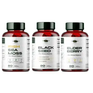 Super Immunity Elderberry, Irish Sea Moss & Black Seed Bundle