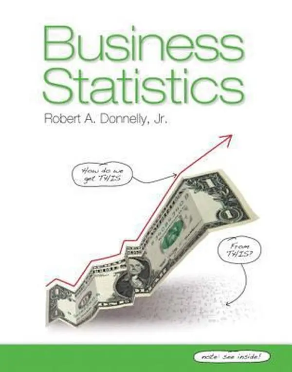 USED-Business Statistics by Robert A. Donnelly (Hardcover)