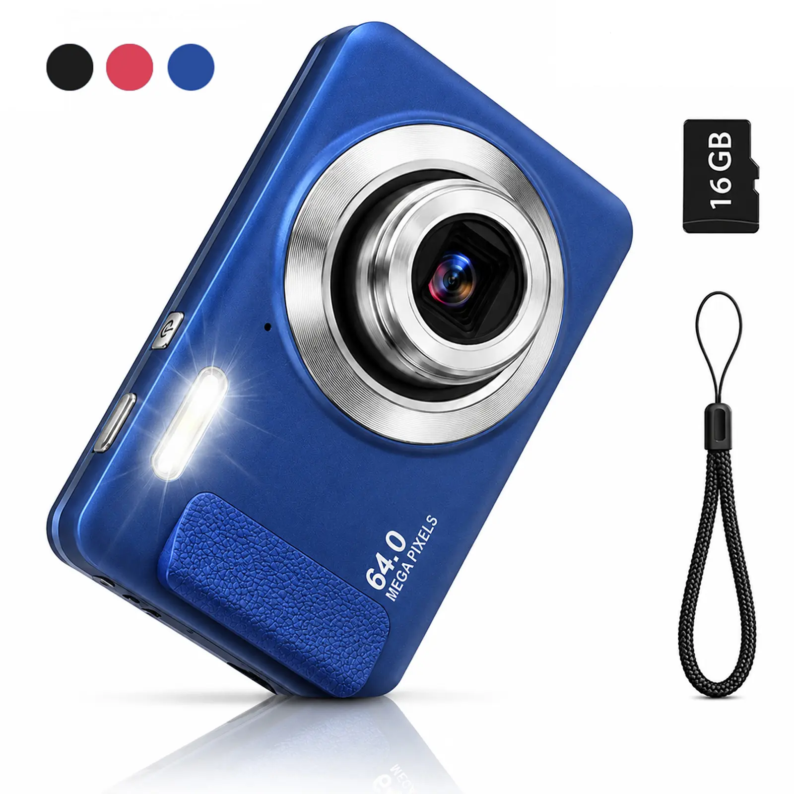 SpecHarge Portable Digital Camera with 16GB Card, Everyday Camera for Vacation Photos, Parties, Vlogs and Gifts for Teens and Adults, SummerWins DealsForYouDays