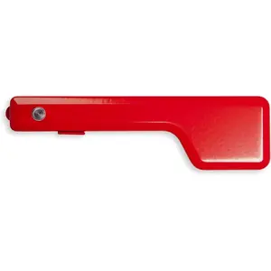 Galvanized Steel Mailbox Flag Replacement Kit, Red