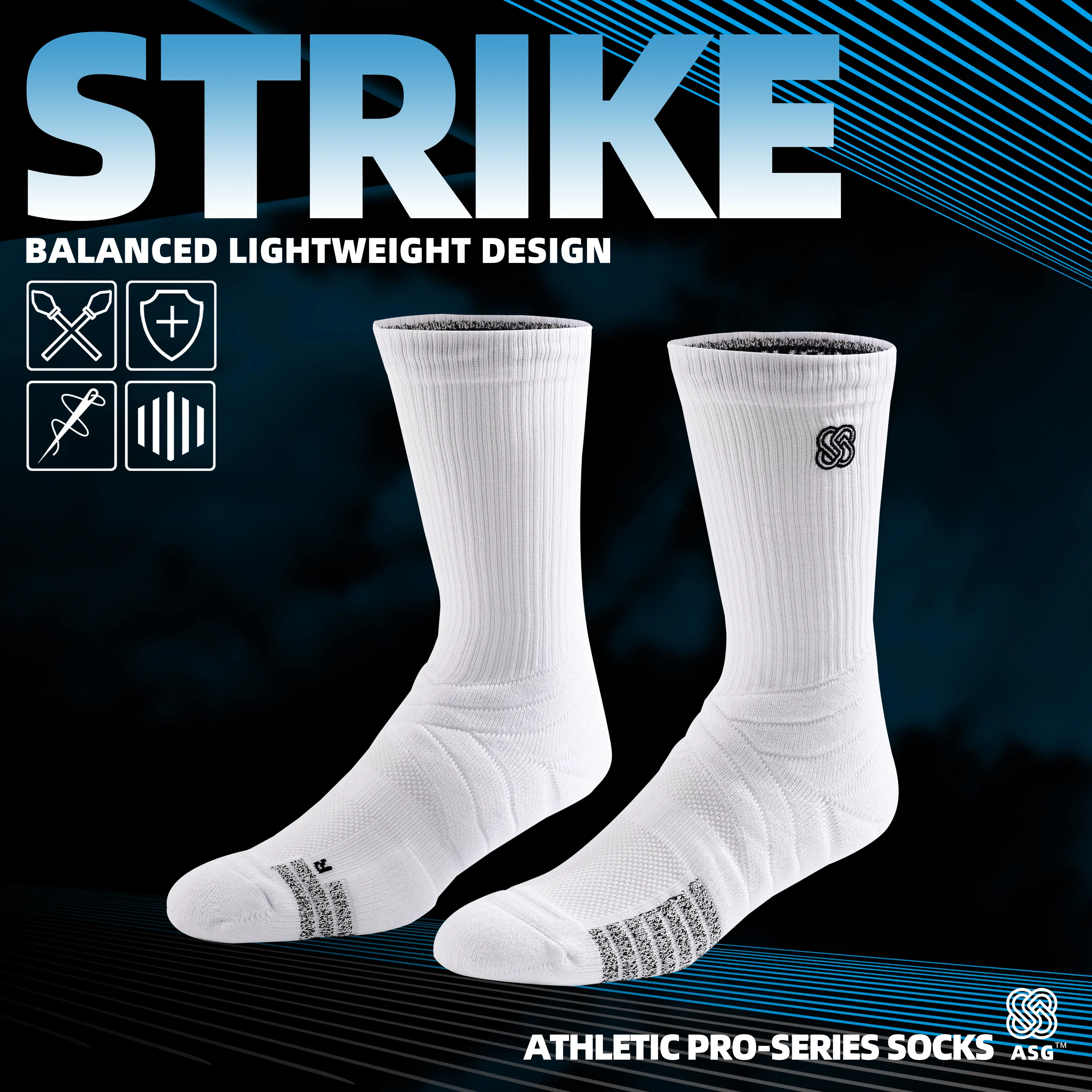 ASG Grind basketball socks