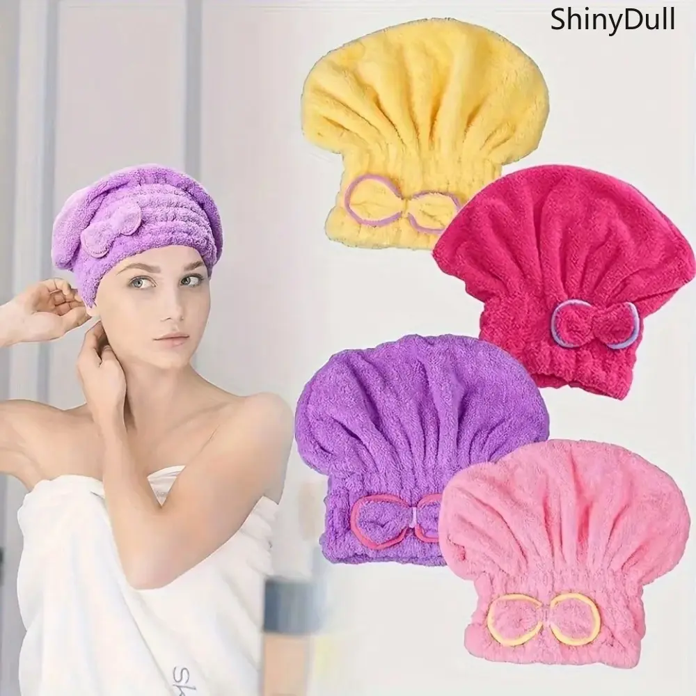 Women's Sports Headband & Multi-Use Accessory Set - Soft on Skin, Quick-Dry Power, Elastic Band, Pastel Bow Accent, Hair Cap, Luggage Charm, One Size for Travel & Home Use