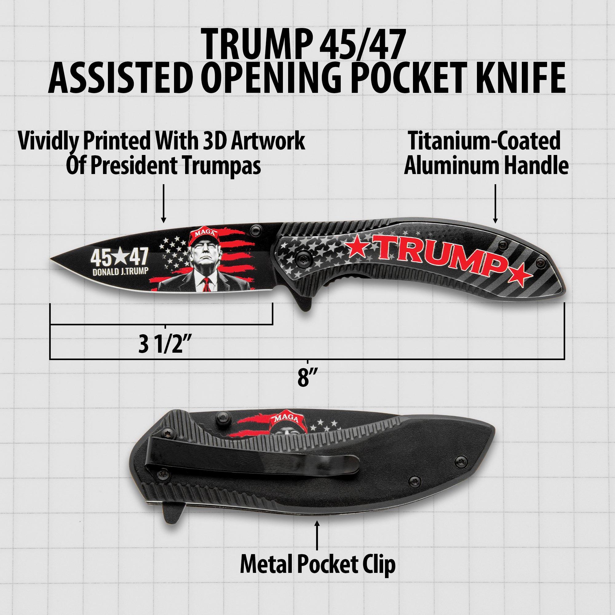 Trump 45/47 Assisted Opening Pocket Knife
