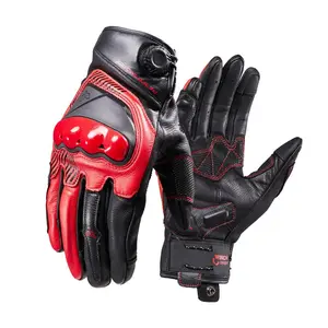 DUHAN motorcycle gloves for men and women, high-strength TPU, drop protection, breathable all-season, motorcycle racing lambskin gloves, riding gear