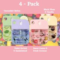 4 Pack Set 1 (New Scents & Style) 
