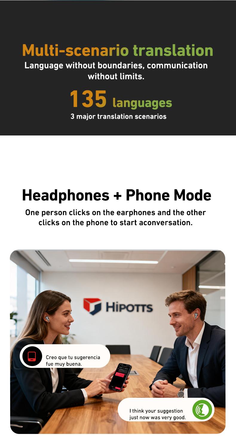 HTC NE48 Slider Earbuds Bluetooth 6.0 Earphones, Multifunctional LED Display Wireless Earphones ,Suitable for Office, Sports, Study and Audio Calls,Built-in Microphone