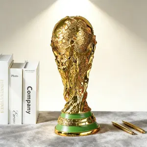 The official 3D trophy of the 2026 FIFA World Cup - an eternal collectible - made of high-quality weighted zinc alloy - durable and long-lasting; Very suitable for desktop display, office decoration, or football souvenirs