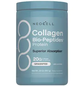NeoCell Collagen Bio-Peptides Powder - 20oz - Superior Absorption - Grassfed Protein Supplement - Advanced with 18 Essential Amino Acids