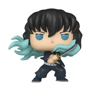 Demon Slayer - Muichiro Tokito (Attack) Funko Pop! #1853 Common +Pop Protector