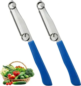 Giovanni Quick Cutting Knife, Magic Knife, 3-in-1 Multifunctional Peeler, Magic Knife Italy Giovanni, Quick Slicing Knife, Multi-functional Fruit Vegetable Julienne Peeler and Slicer Pack of 2