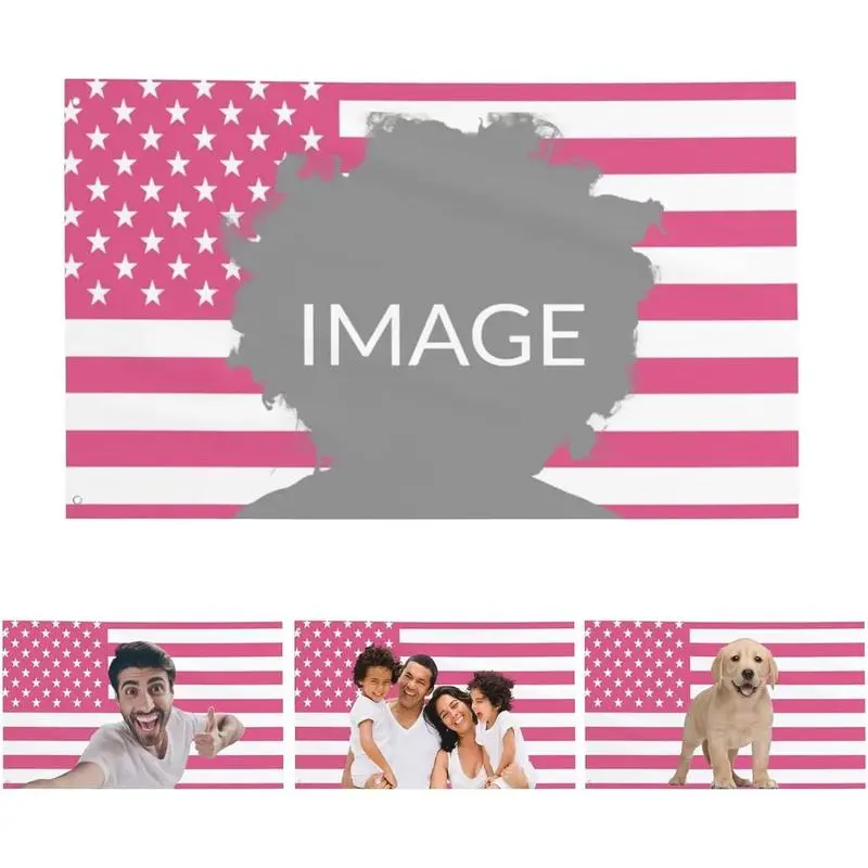Flag American flag Personalized Flag Custom Funny for Decor Clubs Garden University Living Rooms or Bedrooms Flower Banners Hand Ornaments mothersdaygift, Garden Decorations, Decoration