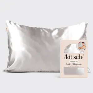Satin Pillowcase - Silver